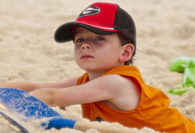 Relaxing in The Sand 4