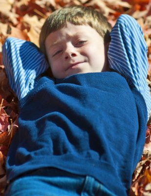 Laying In The Leaves 1