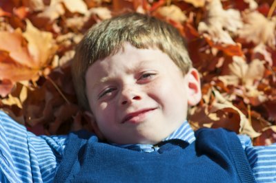 Laying In The Leaves 2
