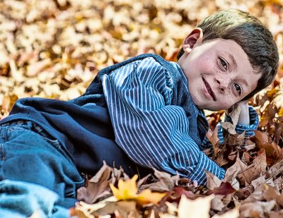Laying In The Leaves 6