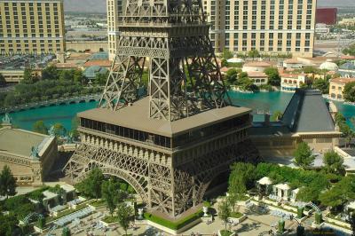 A Parisian Pool in Las Vegas