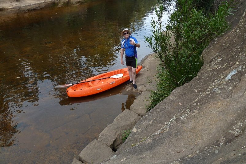 Mikes Kayak at Ingleburn Weir