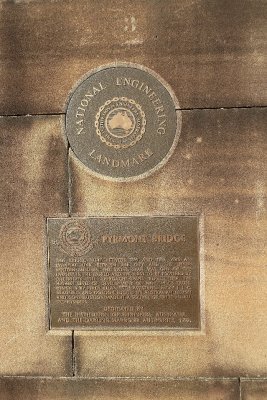 Pyrmont bridge plaque
