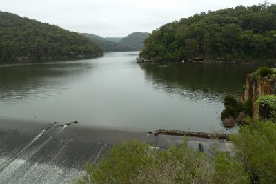 Nepean Dam - lake and Spillway