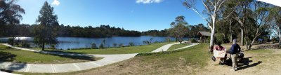 Wentworth falls lake pano