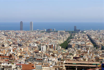 View from the Parc Gell