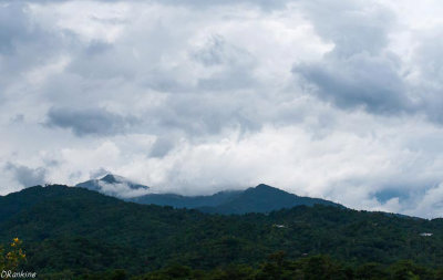 Clouds over Blue Mountains