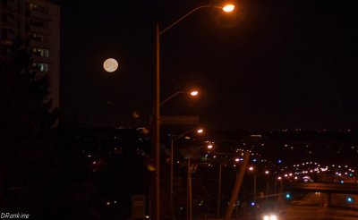 Setting Moon