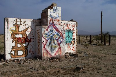 Graffiti in the Desert