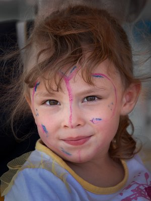 Cute Painted Face