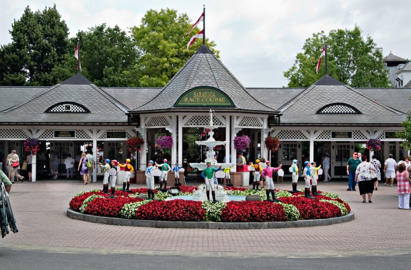 Saratoga Race Course - Clubhouse Entrance