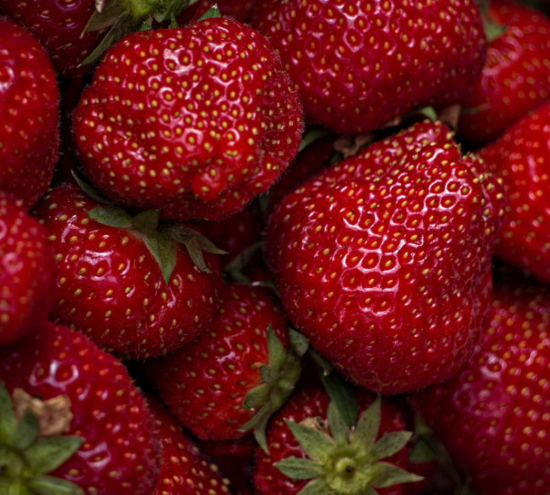 Farmers Market - Irish strawberries