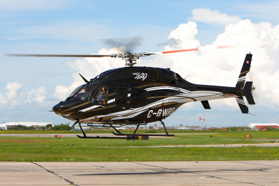 The first Bell 429 delivered in Canadian registration.