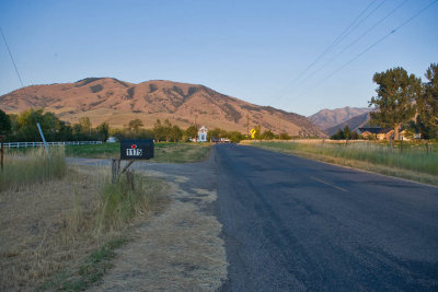 Avon 9A  5274 - East Canyon Road looking east from front of driveway. 