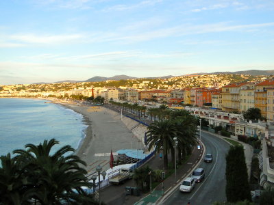 View of beach from Hotel Suisse