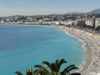 View of beach from Hotel Suisse