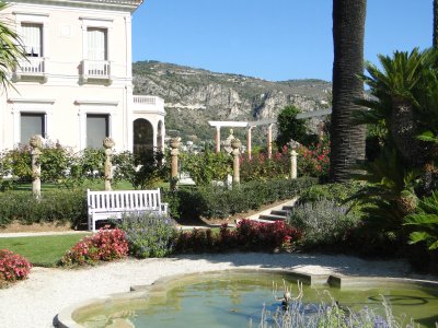 Villa and gardens