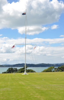 Flag Pole Waitangi Treaty Grounds