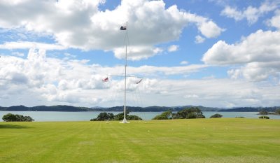 Flag  Pole Waitangi Treaty Grounds
