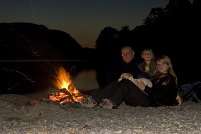 An evening by the lake