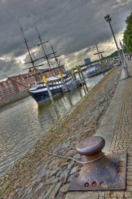 The Lord Nelson, on the River Wesser,Bremen