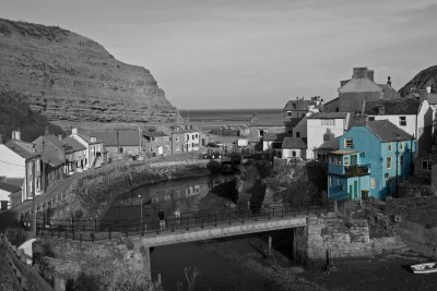 The blue house, Staithes