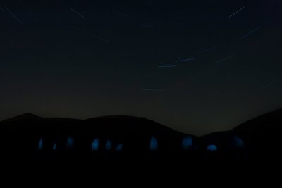 Castle Rigg by night