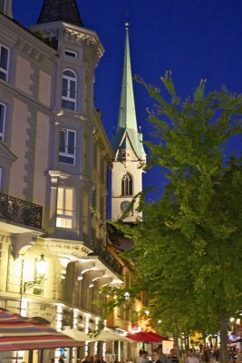 Church at night