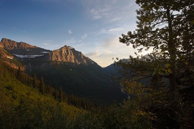 Sunset, From Going to the Sun Road