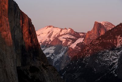 Evening's Light From Tunnel View