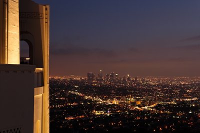 Observatory and Downtown L.A. at Night #1