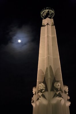 Astronomers Obilisk and Full Moon