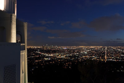 Observatory and Downtown L.A. at Night #2