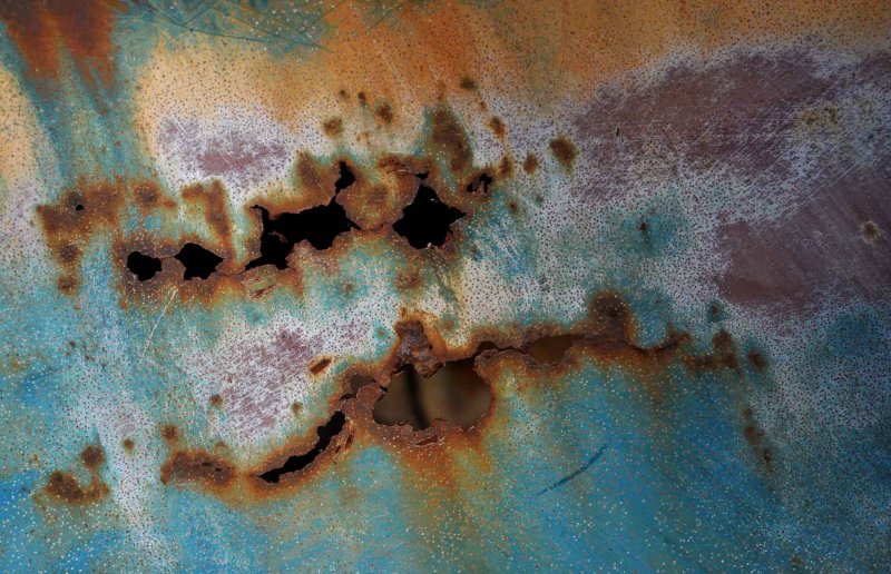 Paint and rust