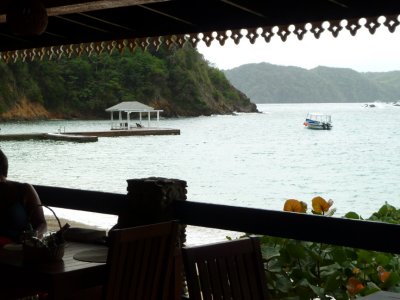 Blue Waters Inn view from the bar