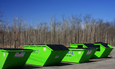 Green Dumpsters