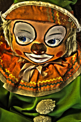 18th Century Clown Doll