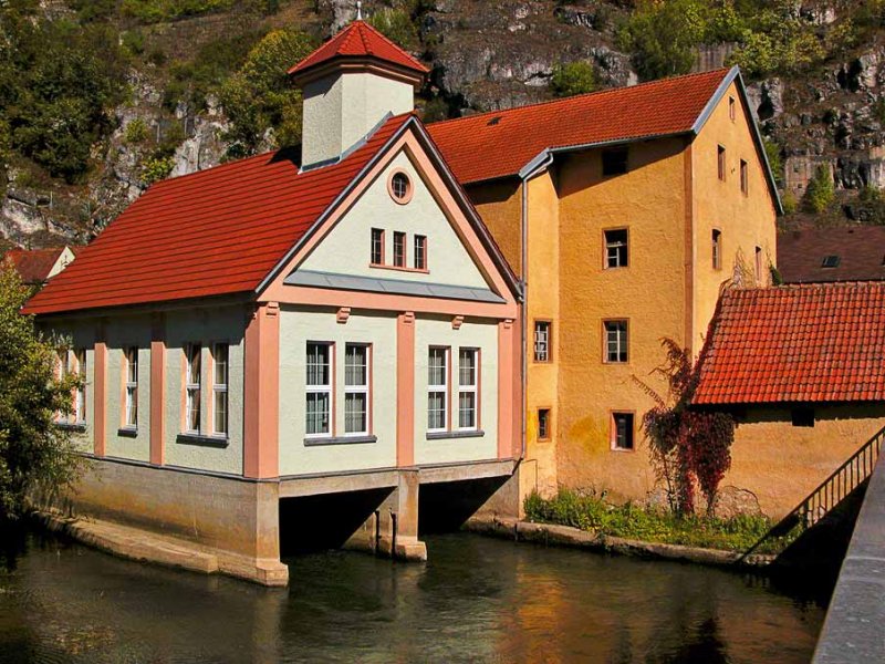 Over the river in Kallmuenz