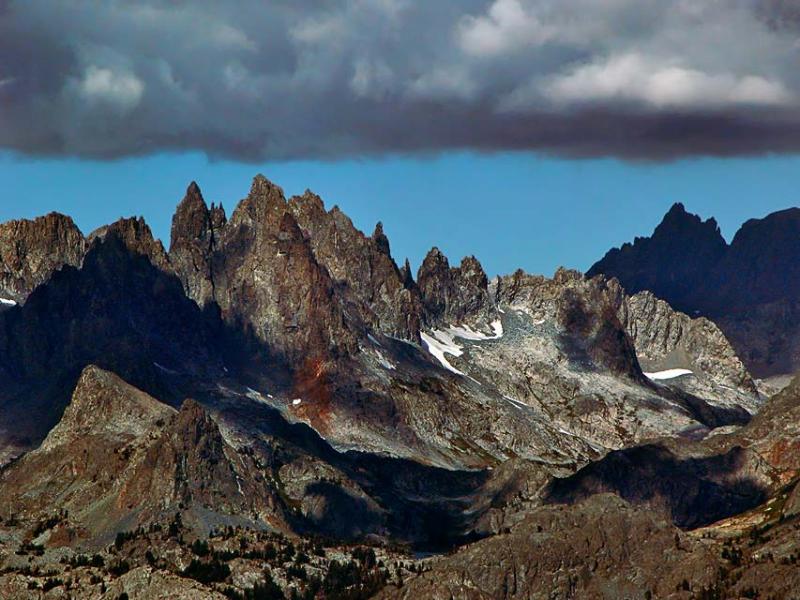 The Minarettes, about 13000 ft (3962m)