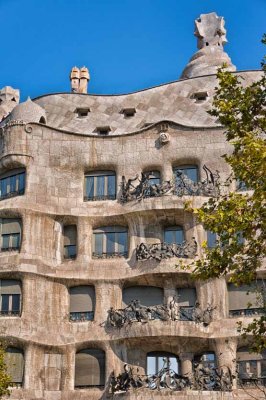 Gaudi's La Pedrera Apartments