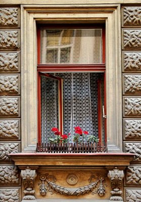 Flowers and lace