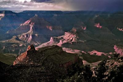 Stormy weather in the Canyon