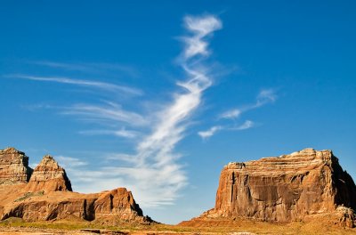 Corkscrew cloud