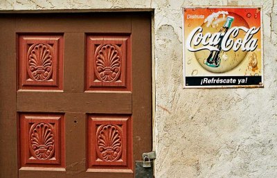 Door and coke
