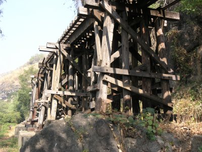 Death Railway Woodwork of Wampo Viaduct