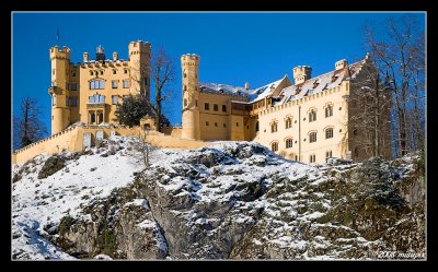 Hohenschwangau im Schnee