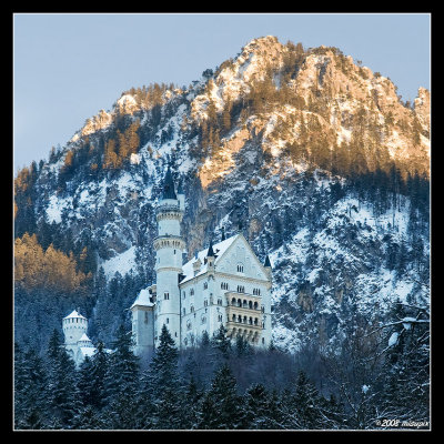 Neuschwanstein im Schnee
