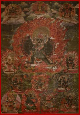 Vajrabhairava - with consort