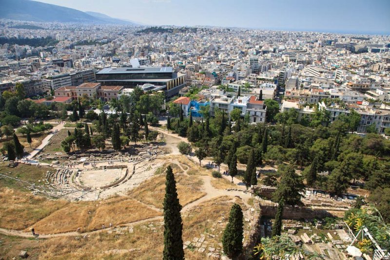 From the Acropolis