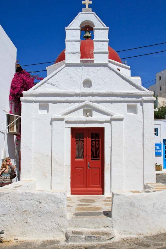 Mykonos church